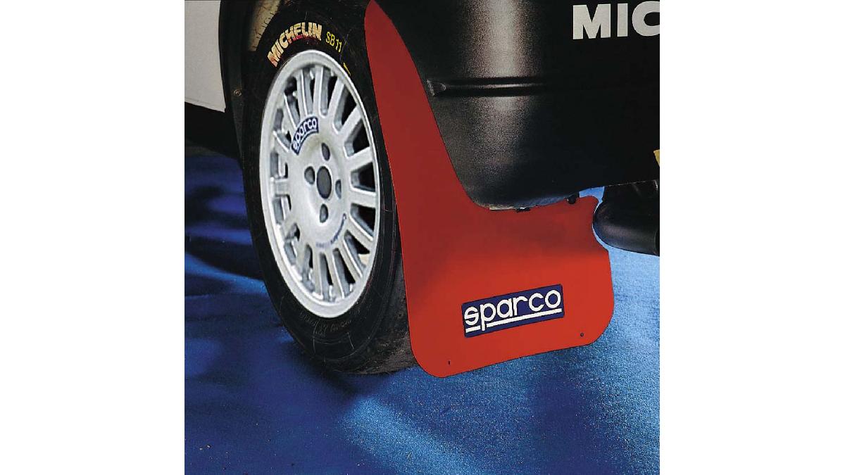 Sparco+Jeu+de+bavettes+universel+%27Large%27+-+Rouge